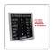 Cosco Character Kit, Letters, Numbers, Symbols, White, Helvetica, 258 Pieces 098233 - alternate 2
